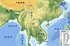 亞洲流經國家最多的河流，湄公河途徑6個國家